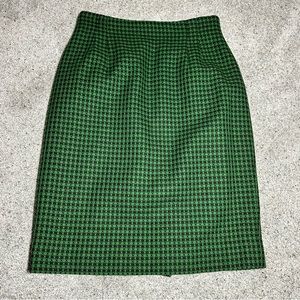 VINTAGE Jones New York 100% Wool Pencil Skirt - Size 6